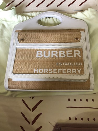 Burberry top handle bag - top,