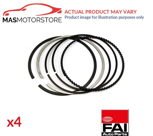 Engine piston ring set - engine,