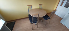 Round Dinette Table With 4 Chairs