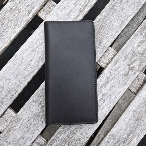 Handmade black leather - handmade,