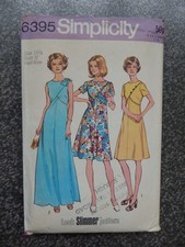 Vintage 1970s Simplicity 6395