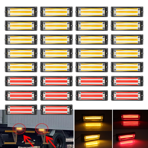 30pcs yellow cob - car, truck