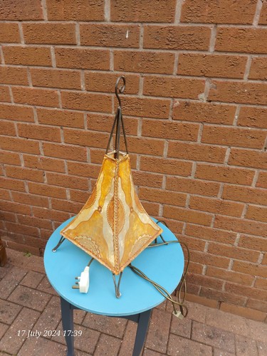 Vintage moroccan leather - moroccan,