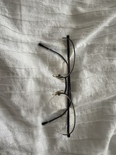 Authentic Emporio Armani Rimless Eyeglasses Metal Frame Unisex Designer Glasses