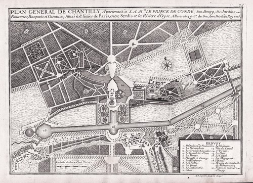 Chateau chantilly oise - de,