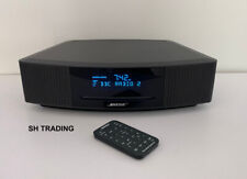 BOSE WAVE MUSIC SYSTEM IV 4 CD DAB RADIO ALARM CLOCK ESPRESSO BLACK