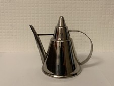 Vintage Stainless Steel Oil Pourer Dispenser Container Conical Form