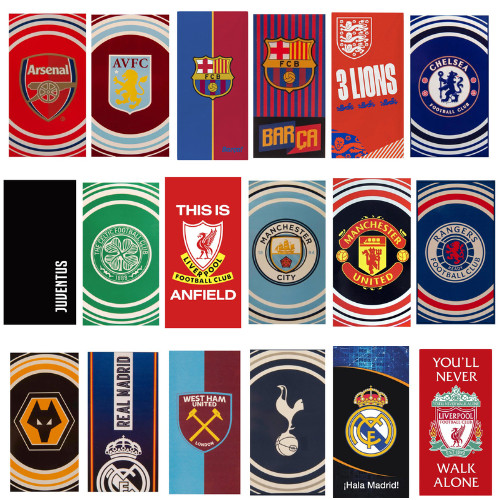 Football team beach towels - team,