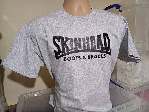 Skinhead shirt boots - oi, and