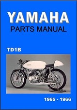 YAMAHA Parts Manual TD1 TD1B