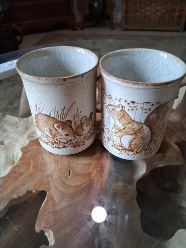 Vintage dunoon ceramic mugs - dunoon,