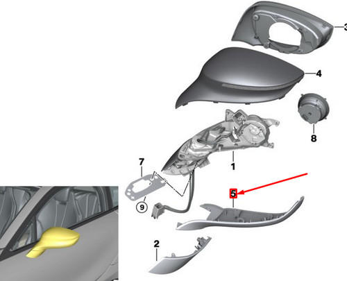 Bmw coupe i12 i15 housing - bmw,
