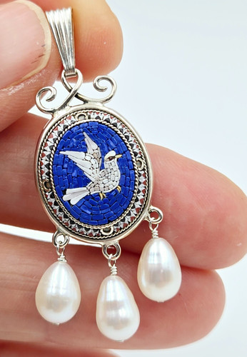 Micro mosaic freshwater - micro, pearls