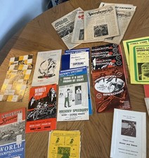 Vintage Speedway Programmes