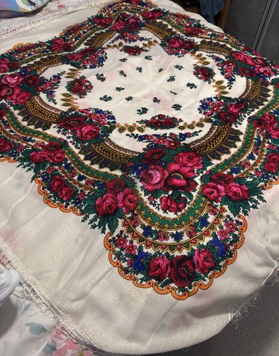 Traditional russian scarf - traditional,