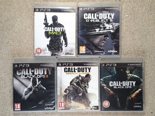 Call duty ps3 games bundle - of,
