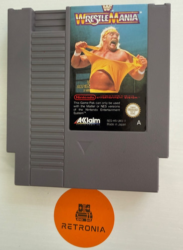 Wwf wrestlemania nintendo nes - nintendo,