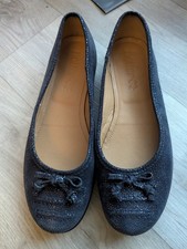 7.5 Hotter Emmy Women's Shoe - Navy Multi Suede EXF