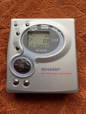 Sharp Minidisc Portable Recorder MD-MT180E (S)