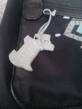 Radley Leather Blue Dog Tag