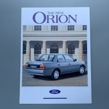 Ford Orion UK Launch Sales