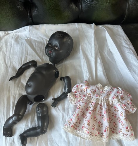 Vintage 1950s rosebud black - 1950s,