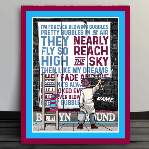 Personalised west ham united - personalised,