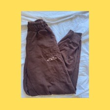 BERSHKA BROWN  JOGGERS/TRACKSUIT BOTTOMS/SWEATPANTS SIZE S