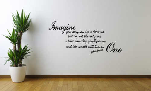 Imagine john lennon lyrics - imagine,