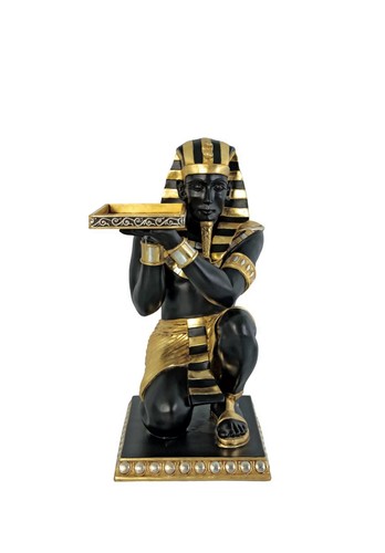 Egyptian pharaoh kneeling - egyptian,