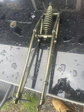 Vintage Motorcycle Druid Girder Fork Blades With Spring Good Used Clean Original