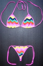 Pink Coloured BIKINI Swimming