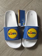Lidl Slider Brand New Unisex Size 8 Garden Beach Festival Sandals White BNWT