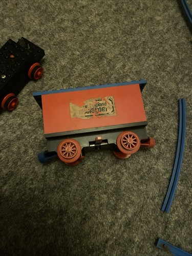 Lego vintage blue train track - vintage,