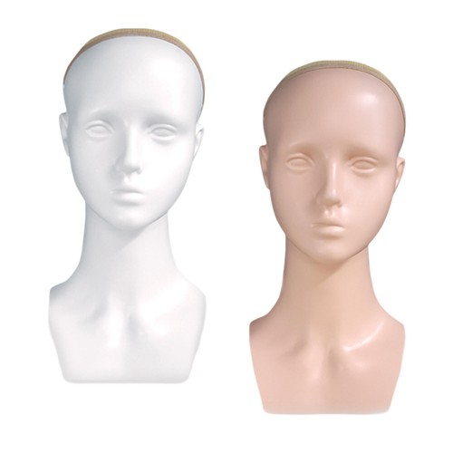 Female bald mannequin - bald,