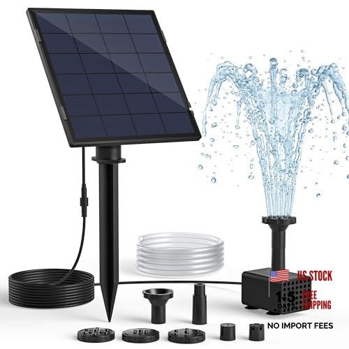 Solar fountain pump for - for, bird