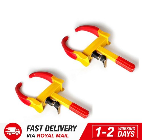 Twin pack tyre wheel clamp - pack,