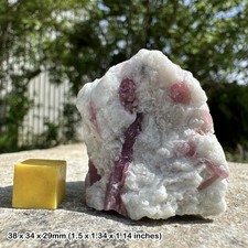 Rubellite Tourmaline Crystal