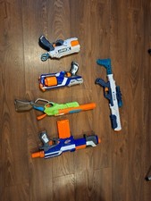 Nerf Ultimate Bundle  5 Guns with Attachments