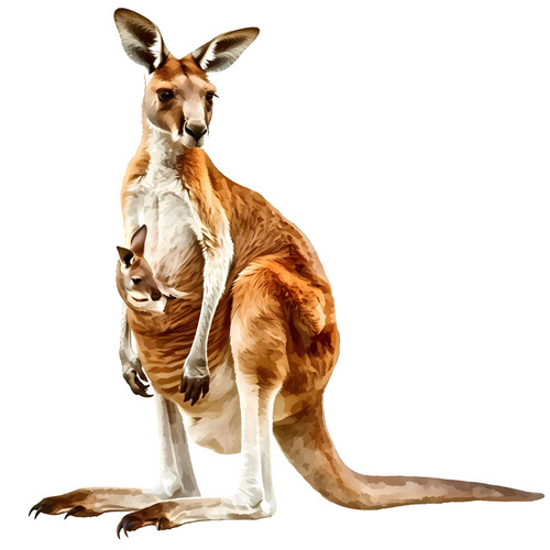 Kangaroo australian animals - kangaroo,