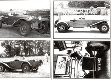 Lancia B20 D50 Lambda Aprilia Aurelia J40 Pedal Car Postcard Cartolina x 8