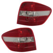 Mercedes ML 2005-2008 Rear Light Tail Lamp Back Grey Base 1 Pair Left & Right