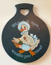 Vintage Hand Painted Wooden