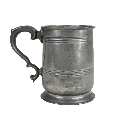Antique english pewter - antique, tankard