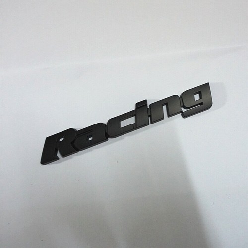 Black matte racing - black,