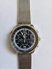 Citizen AT0361-81L Mens Eco Drive Chronograph Watch Stainless Steel Strap 