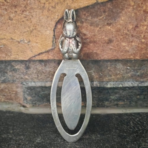 Solid silver rabbit bunny - ,