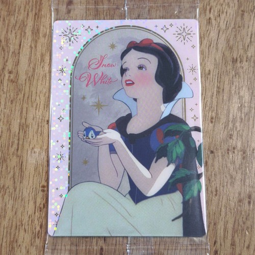 Disney wafer card snow - wafer,