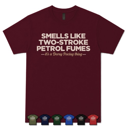 Smells like two stroke petrol - smells, two-stroke