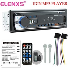 Single 1 DIN Car Radio Stereo